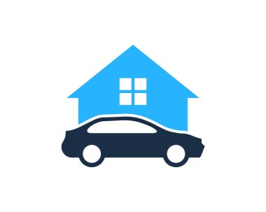 Ev Otomotiv Logo simge tasarım