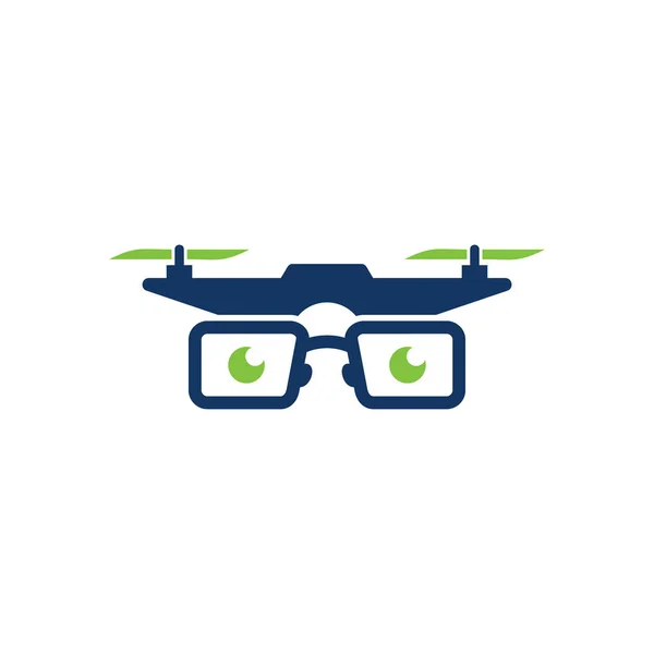 Drone Geek Logo Icon Design