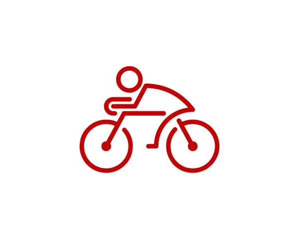 Projektowanie Ikona Logo Rower — Wektor stockowy