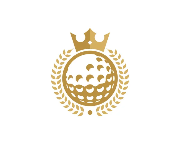 Kral Golf Logo simge tasarım