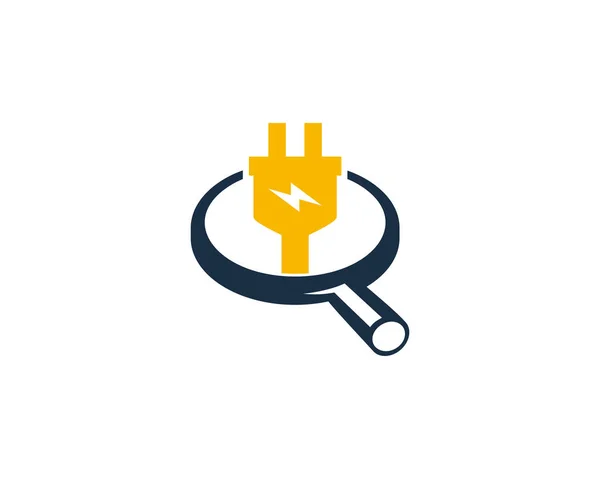 Find Electric Logo Icon Design — Stock Vector