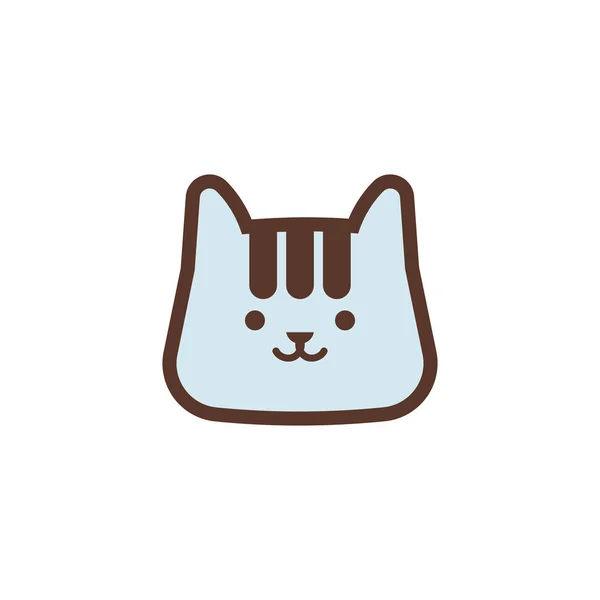 Katze Tier Pet Logo Symbol Design — Stockvektor