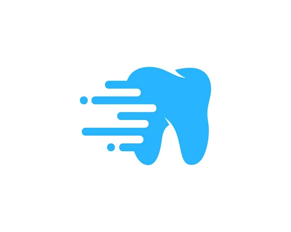 Speed Dental Logo Icon Design — Stockvektor