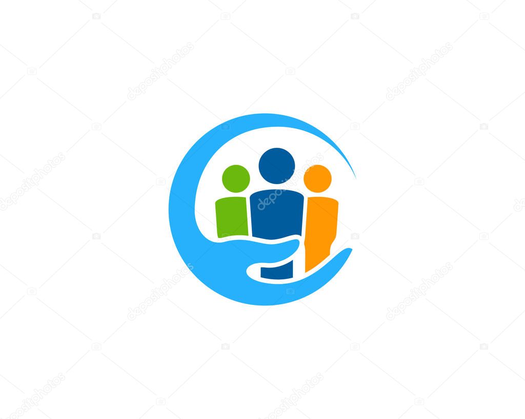 Team Care Logo Icon Design