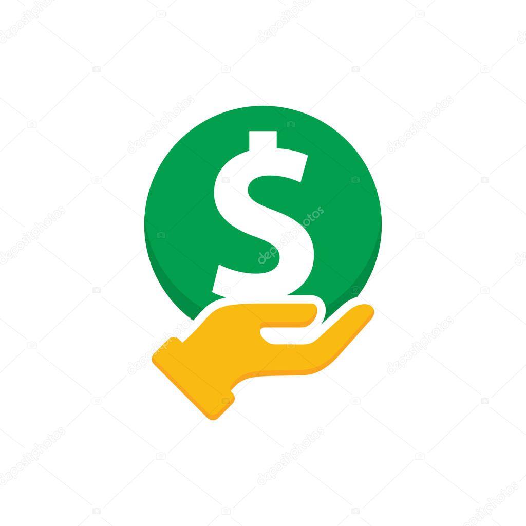 Money Care Logo Icon Design