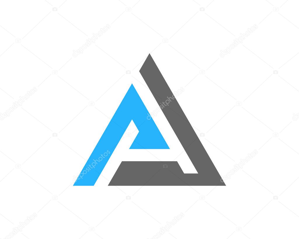 Letter A  Icon Logo Design Element