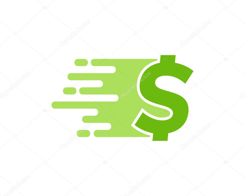 Money Delivery Logo Icon Design