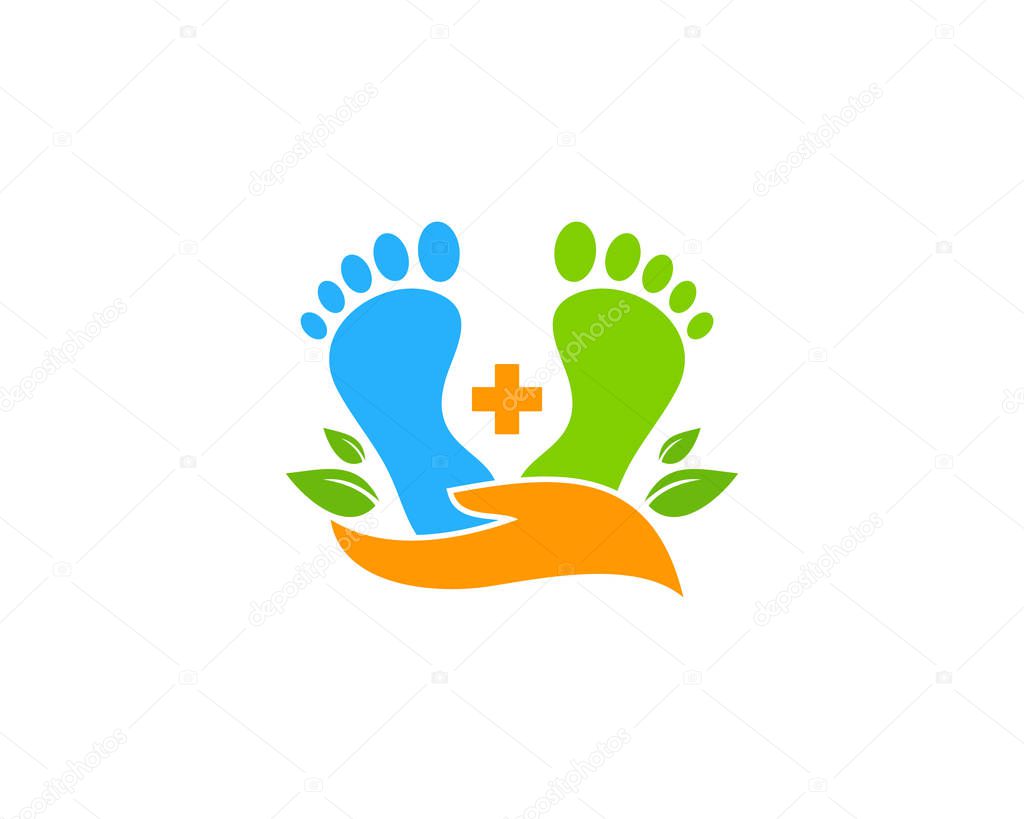 Foot Care Logo Icon Design