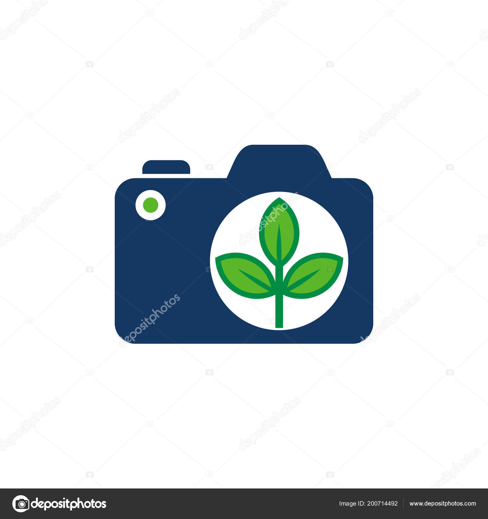 Green Camera Logo Icon Design Stock Vector Image by ©putracetol 200714492