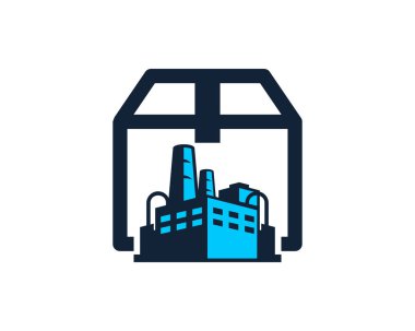 Kutu Fabrikası Logo simge tasarım