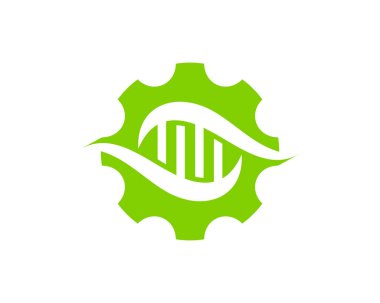 Tekerlek Dna Logo simge tasarım
