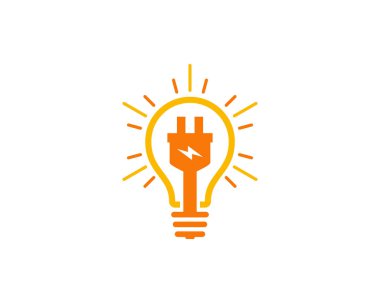 Elektrik Logo yaratıcı simgesi tasarım