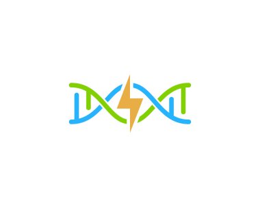 Enerji Dna Logo simge tasarım