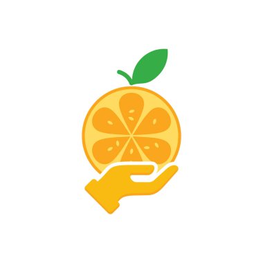 Meyve Logo simgesi tasarım bakım