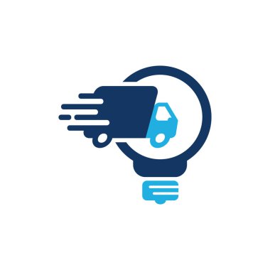 Teslimat fikir Logo simge tasarım