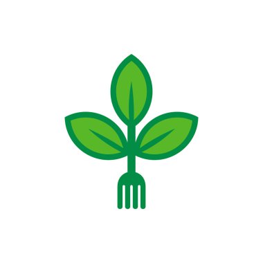 Gıda Logo simge tasarım