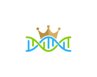Kral Dna Logo simge tasarım