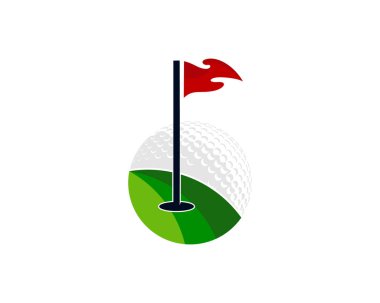 Golf Logo simge tasarım