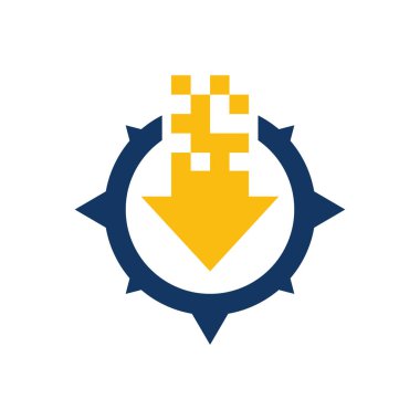 Pusula Logo simgesi tasarım indir