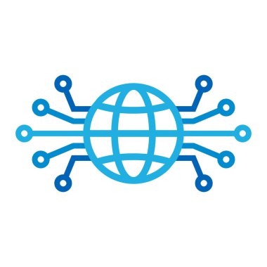 Küre Digital logosu simgesi tasarım