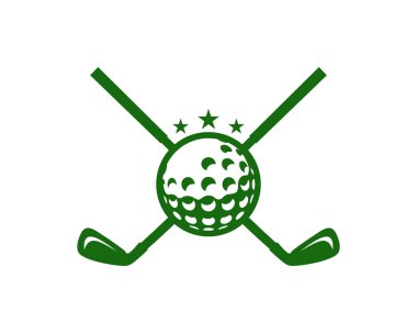 Golf Logo simge tasarım