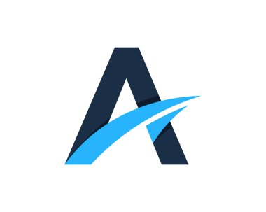 Harf Bir logo simgesi tasarımı