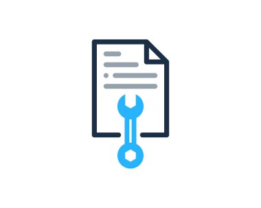 Belge Logo simgesi tasarım düzeltmek