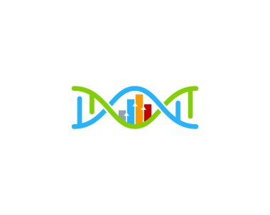 Grafik Dna Logo simge tasarımı