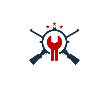 Logo simgesi tasarım avcılık düzeltmek