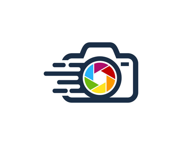 Fast Camera Logo Icon Design
