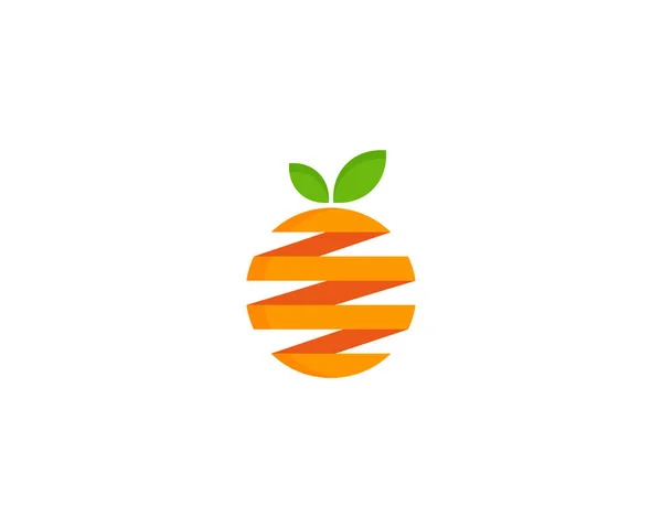 Desain Ikon Fruit Logo - Stok Vektor