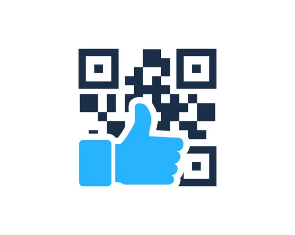 Bester Barcode Logo Icon Design — Stockvektor