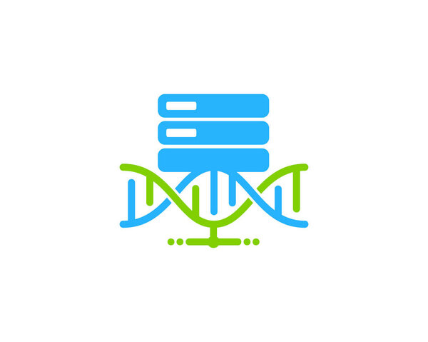 Server Dna Logo Icon Design