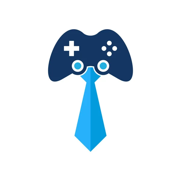 Job Spiel Logo Icon Design — Stockvektor