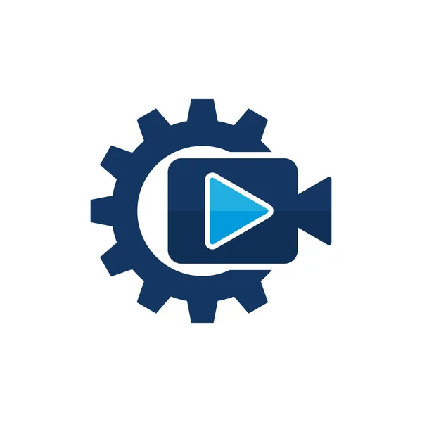 Video Gear Logo Icon Design