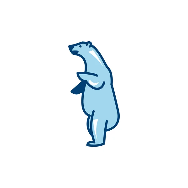 熊徽标图标设计 — 图库矢量图片