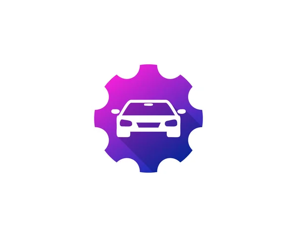 Automobilové Převodové Logo Ikonu Design — Stockový vektor
