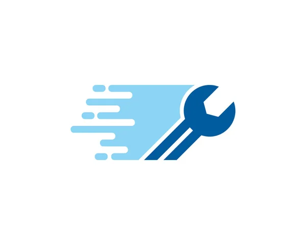 Opravit Dodání Logo Ikonu Design — Stockový vektor