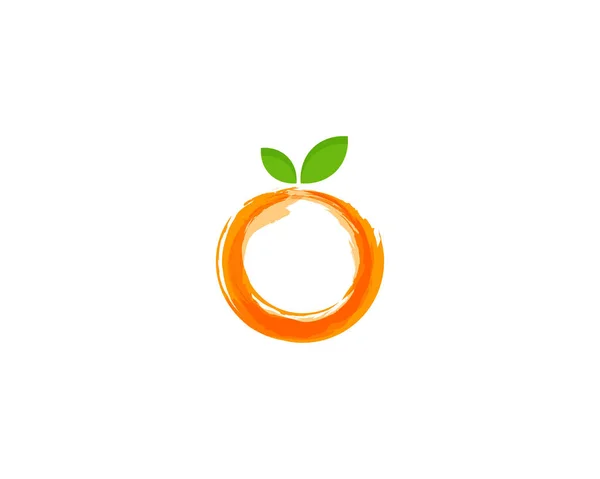 Design Ícones Logotipo Frutas — Vetor de Stock