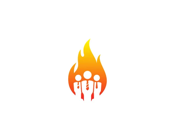 消防工作徽标图标设计 — 图库矢量图片