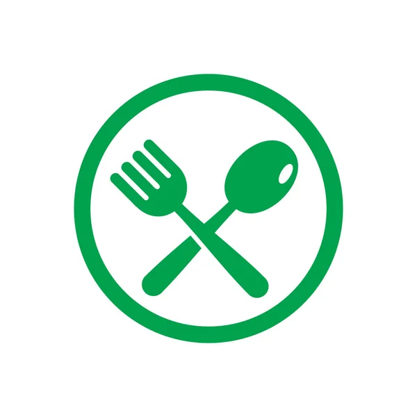 Diseño Iconos Logotipo Alimentos — Vector de stock