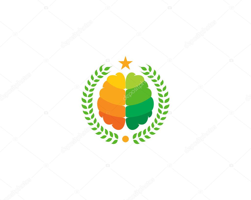 Beer Brain Logo Icon Design