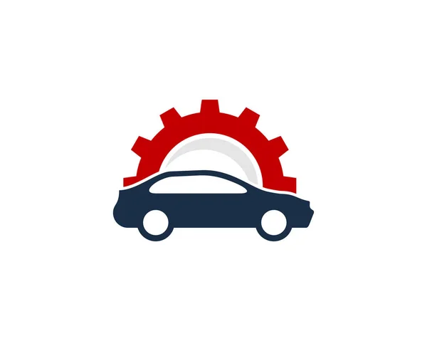 Correção Roda Reparação Logotipo Ícone Design — Vetor de Stock