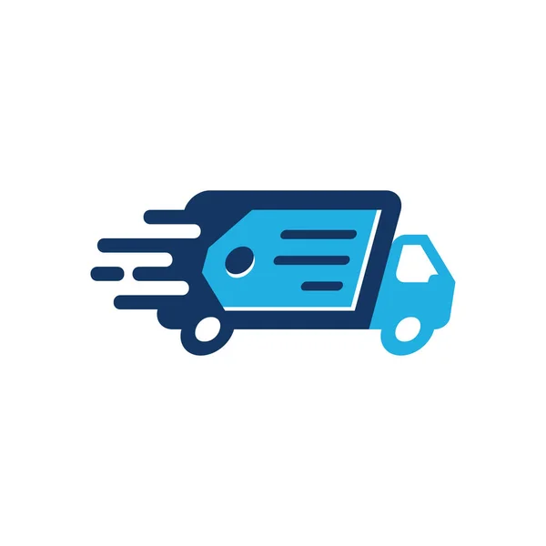 Tag Delivery Logo Icon Design — Stock Vector