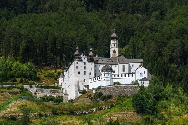 Abbazia Benedettina Marienberg Burgeis Vinschgau Alto Adige — Foto Stock