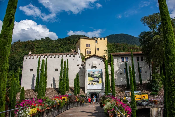 Trauttmansdorff Castle Were Sissi Hosted Meran South Tyrol — Stock Photo, Image