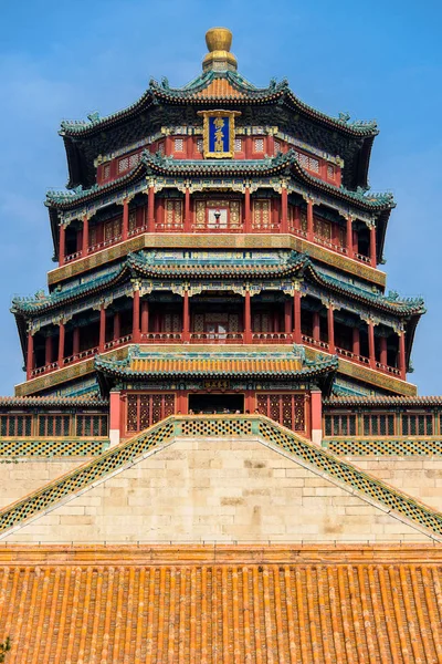 Sommer Slottet Kullen Livslängd Peking Inscripted Unescos Kulturarv — Stockfoto