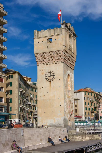 Torre León Pancaldo en Savona —  Fotos de Stock