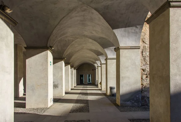 Arcade in het fort van Priamar — Stockfoto