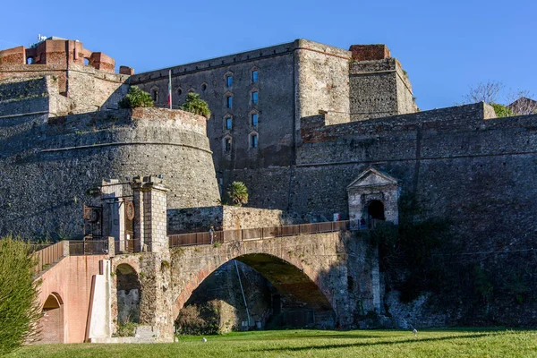 Priamar festung in savona — Stockfoto